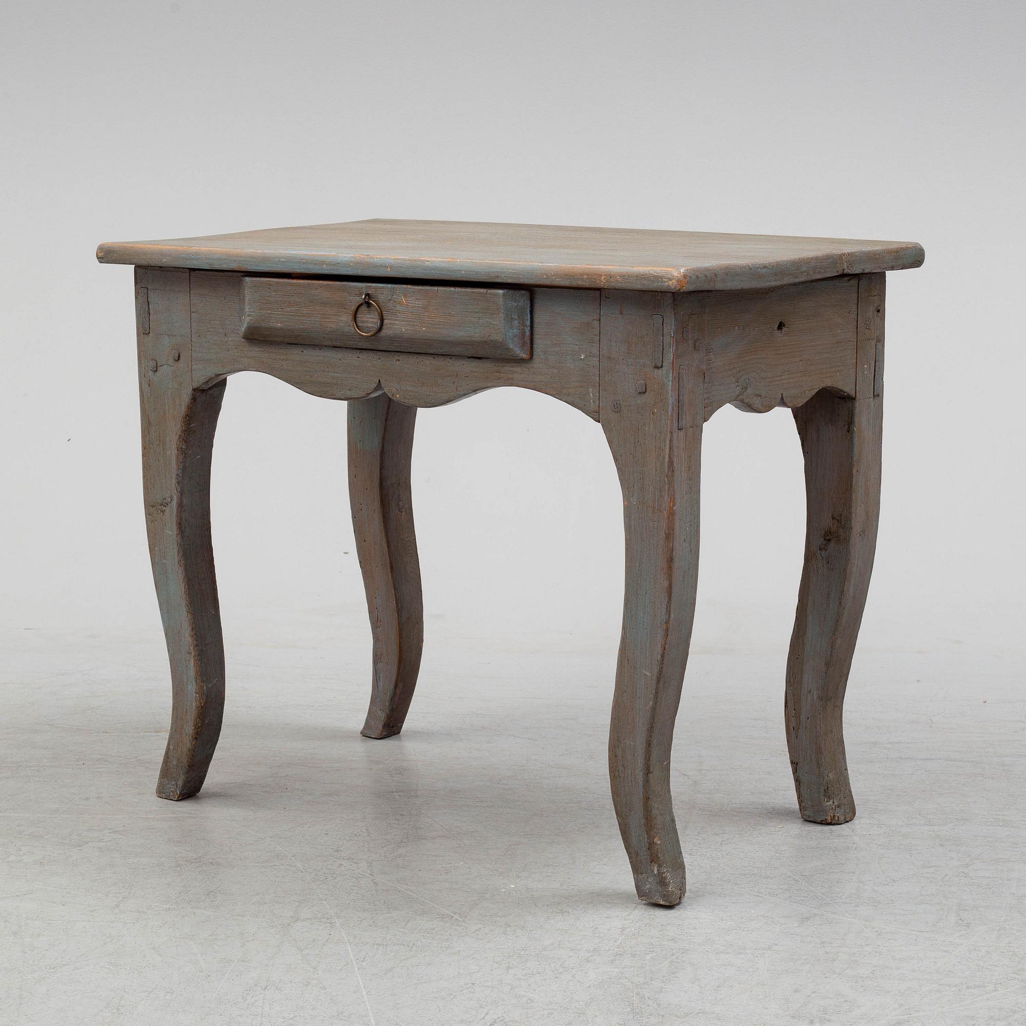 A 19th century table.