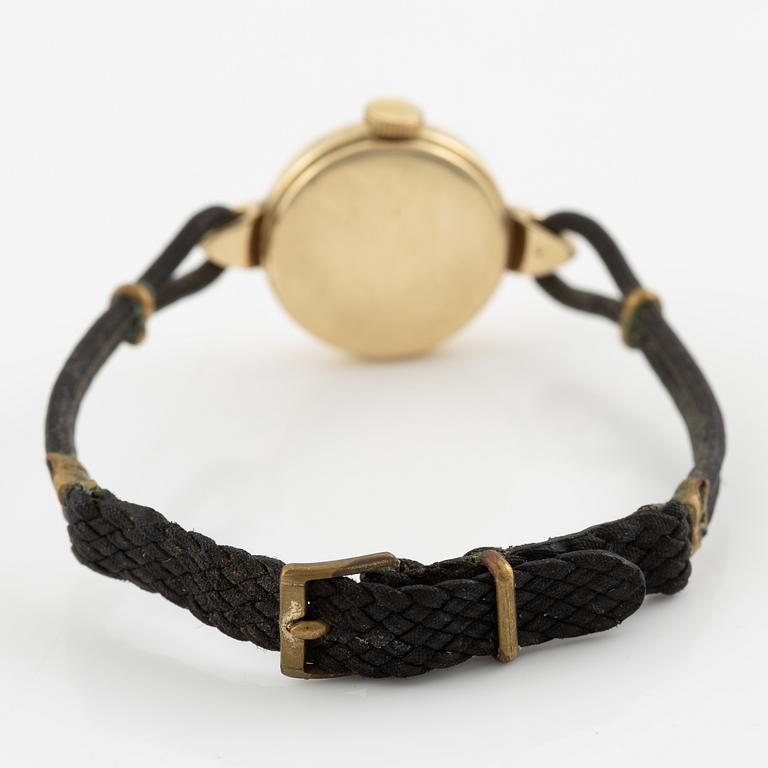 Certina, wristwatch, 14K gold, 20 mm.