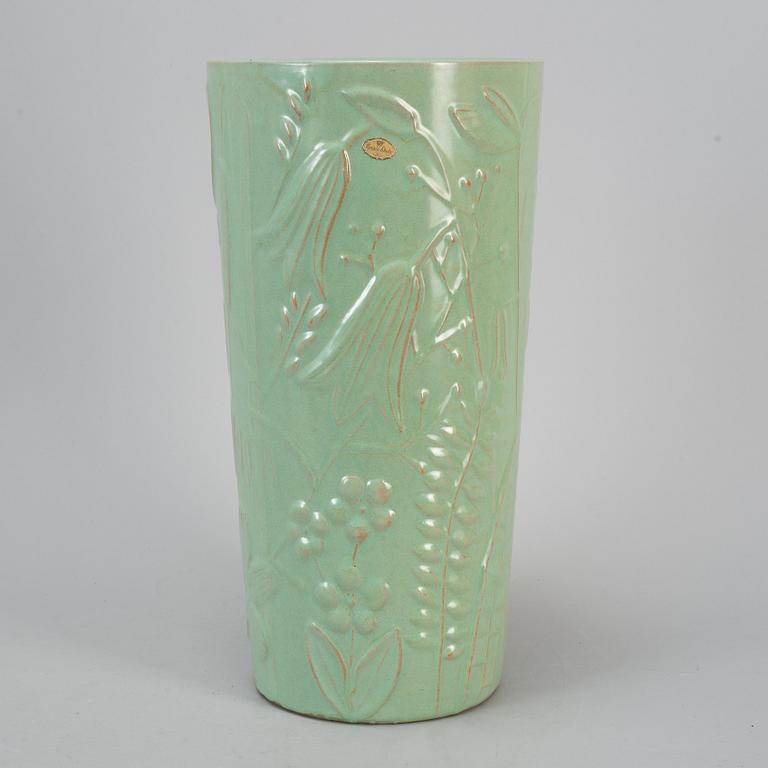 ANNA-LISA THOMSON, an earthenware vase from Upsala-Ekeby, 1940's/50's.