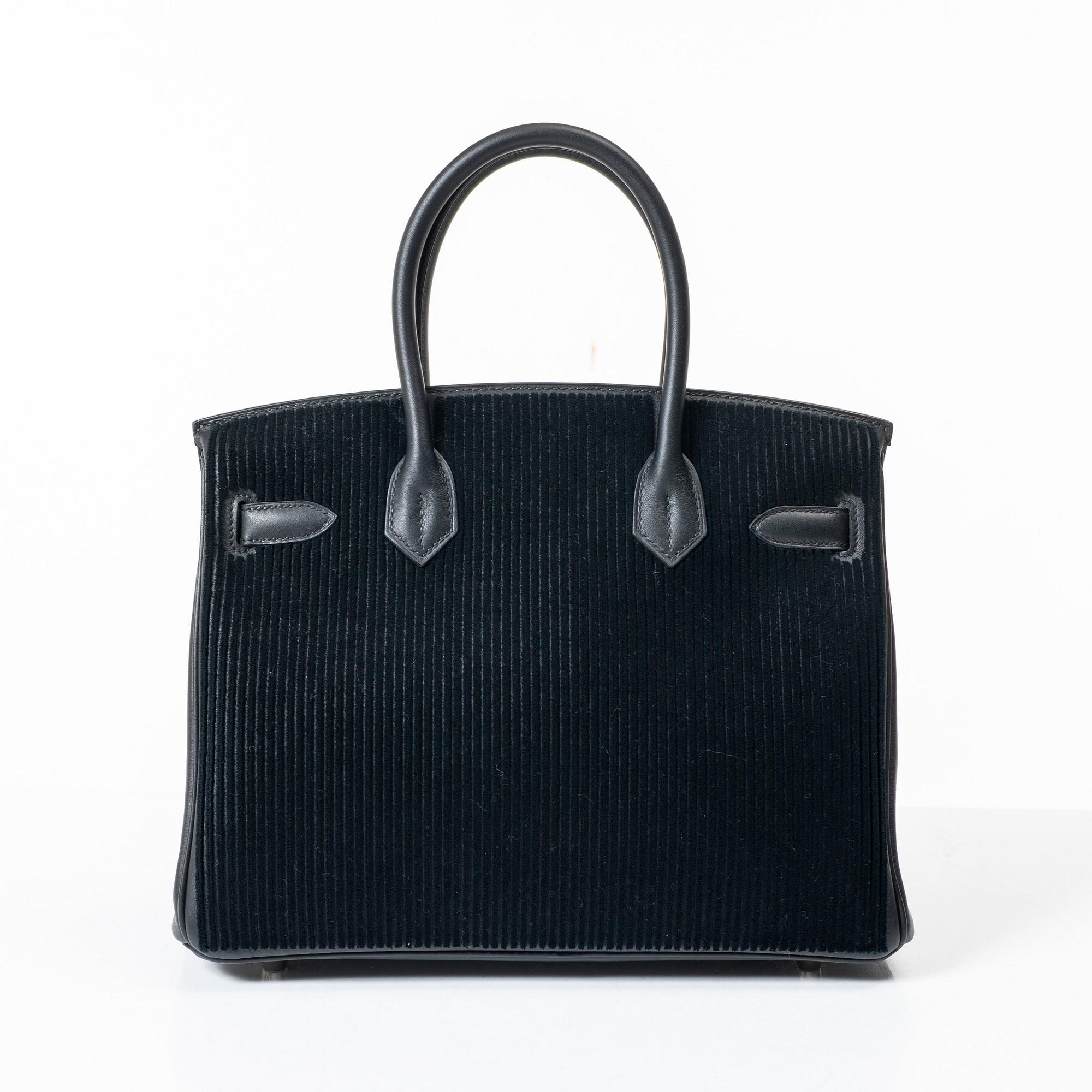 Hermès, väska, "Corduroy Swift Cote A Cote Tuffetage Birkin 25", 2023.