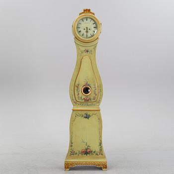 A Swedish longcase clock, first half of the 19th century.