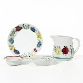 Marianne Westman, service, 28 pieces, "Picnic", Rörstrand.