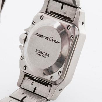 Wristwatch. CARTIER, santo de Cartier. 21x24 mm,