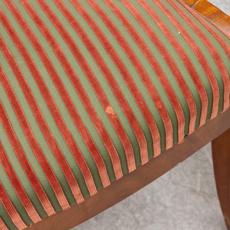 Chairs, a pair, Empire, Russia/Baltic region, first half of the 19th century.