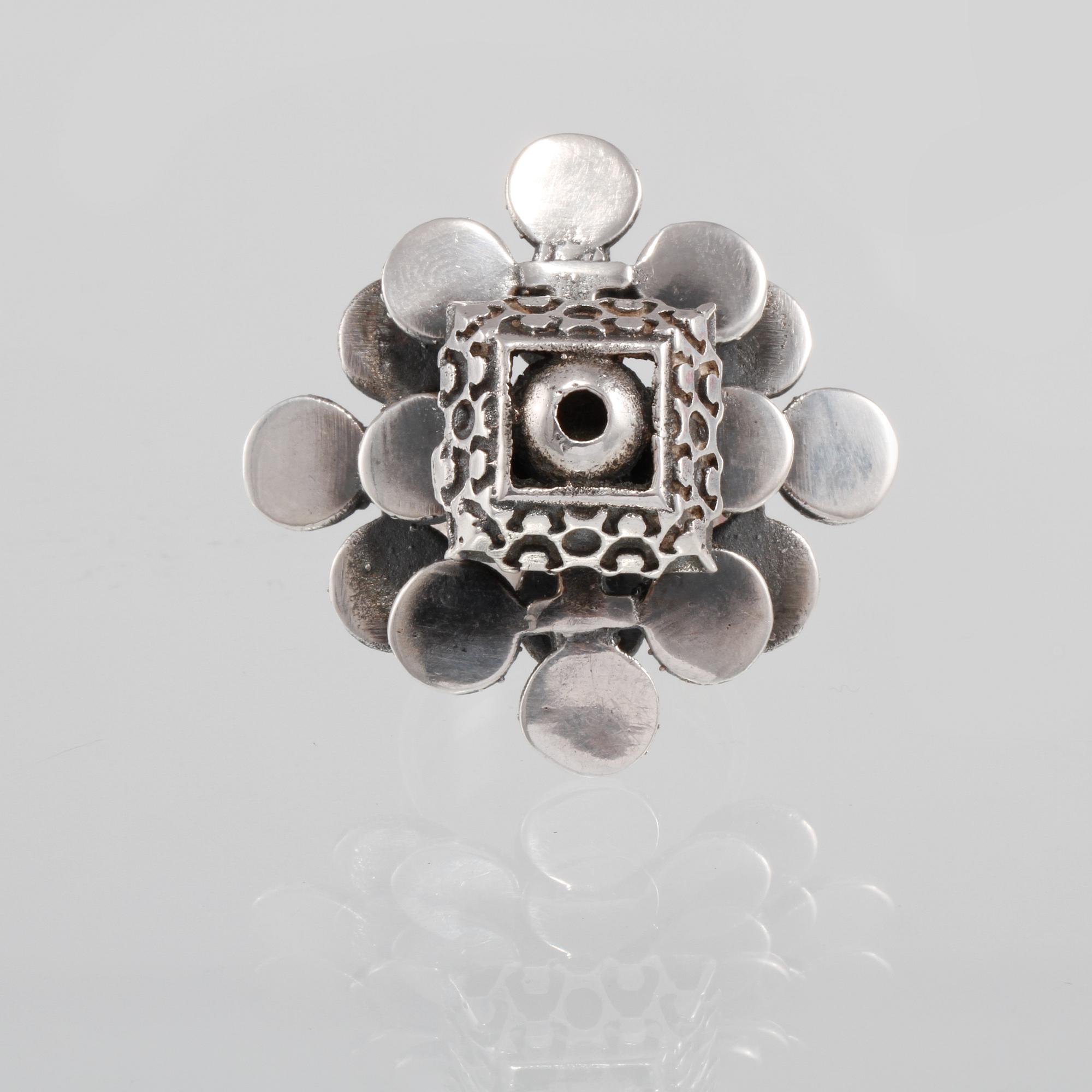 RING, silver, Pentti Sarpaneva, 1969. Vikt 17,9 gram.