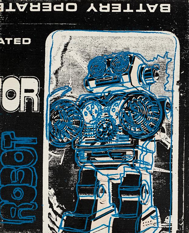 Andy Warhol, "Robot (ur Toy Series)".