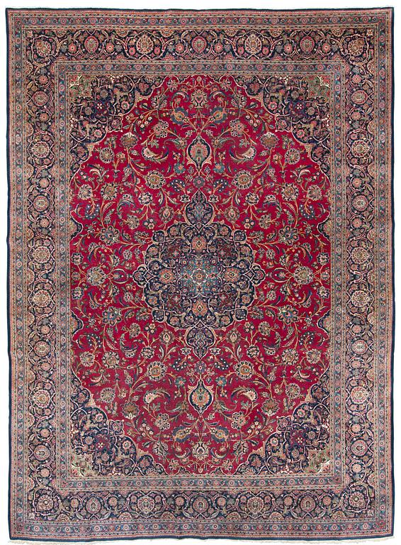 SEMI-ANTIQUE KASHAN.