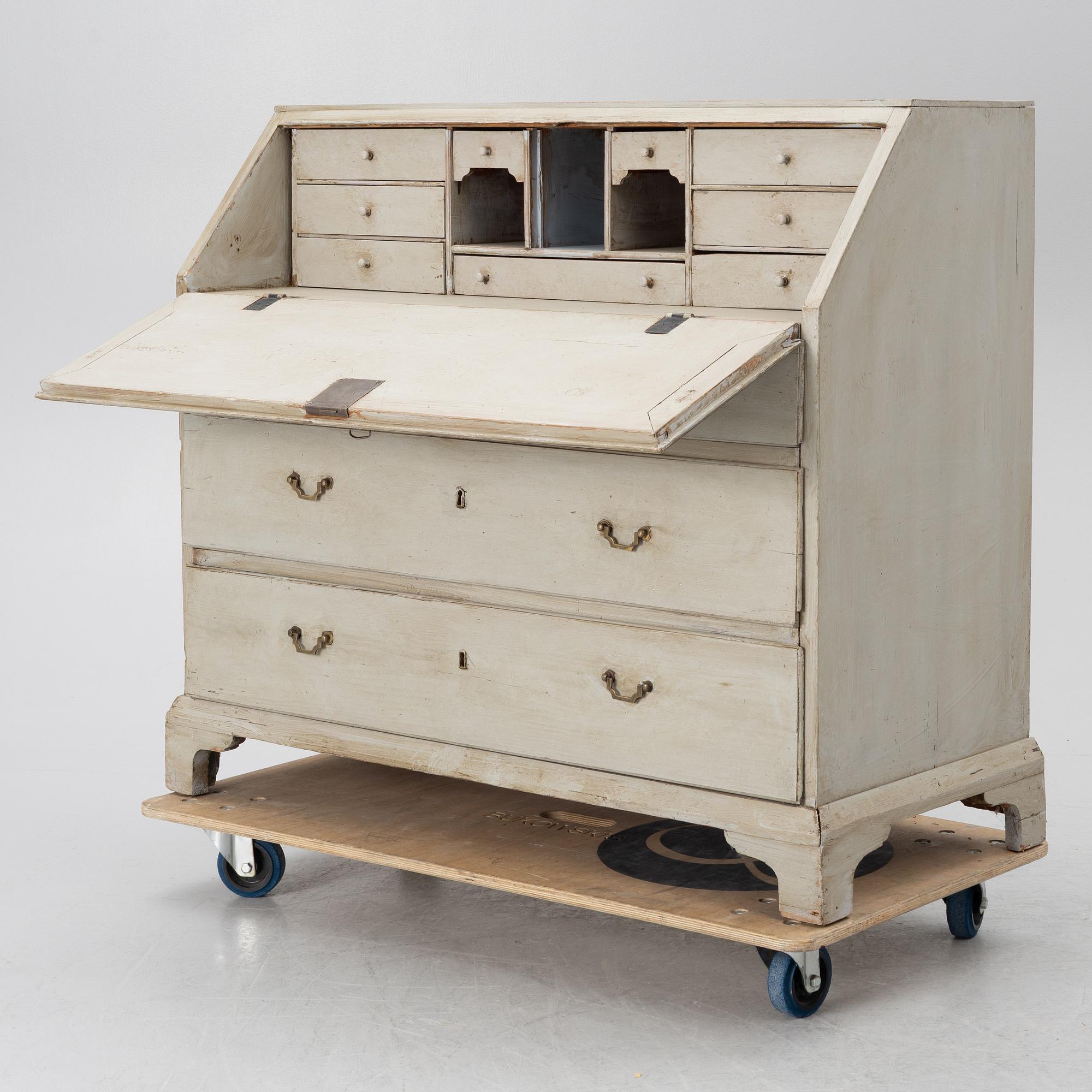 Sekretär, 1800-tal.