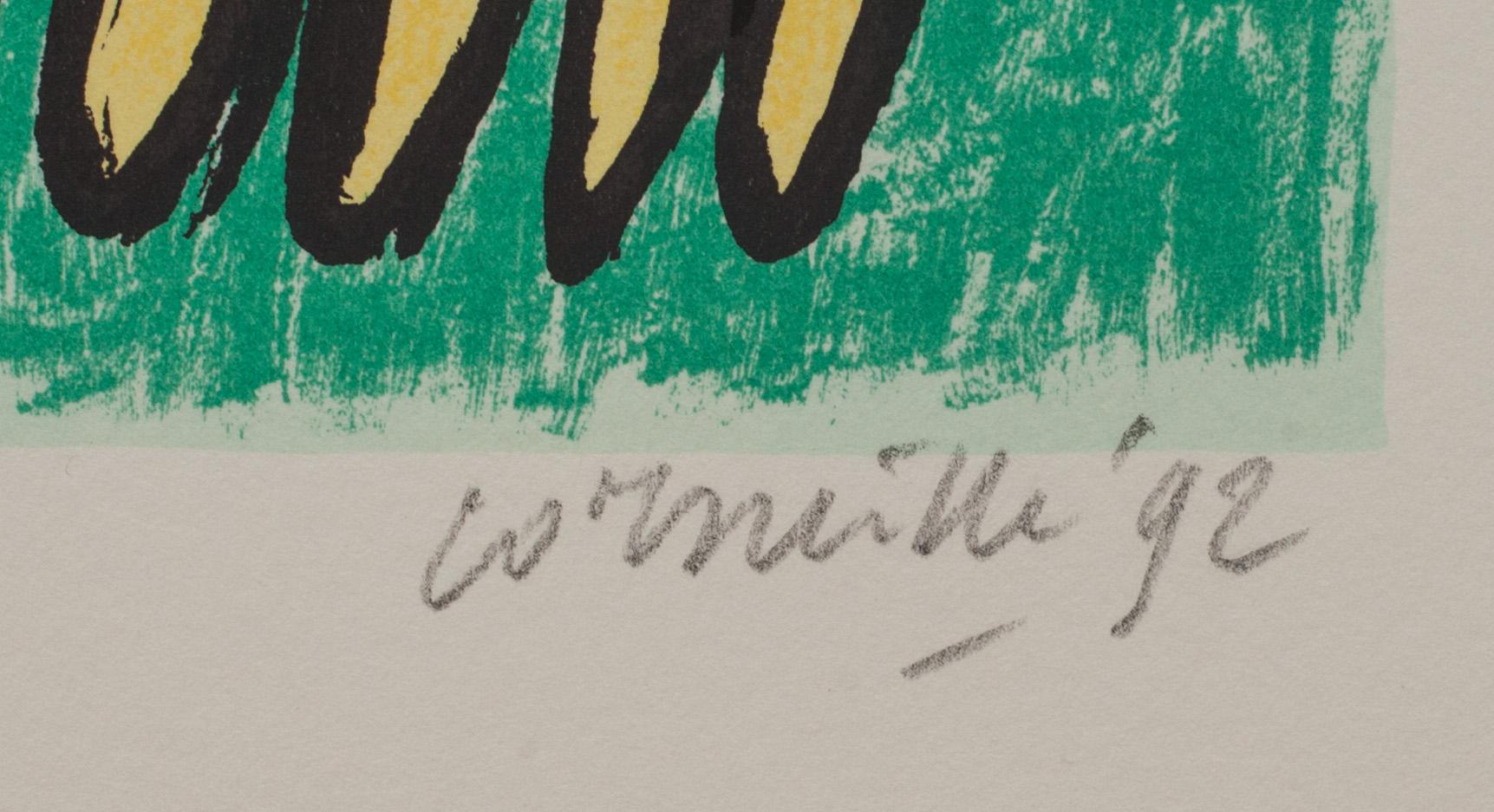 BEVERLOO CORNEILLE,  mapp med tre färgserigrafier, signerade, numrerade 10/250 och daterade- 92.