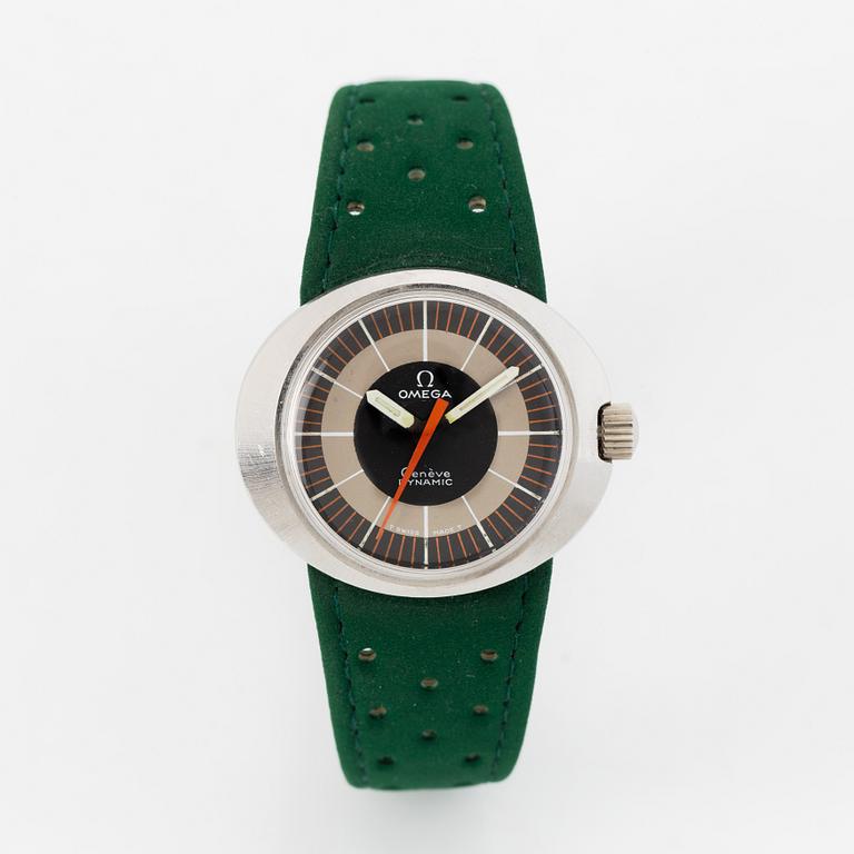 Omega, Genève, Dynamic, armbandsur, 29,5 x 26 mm.