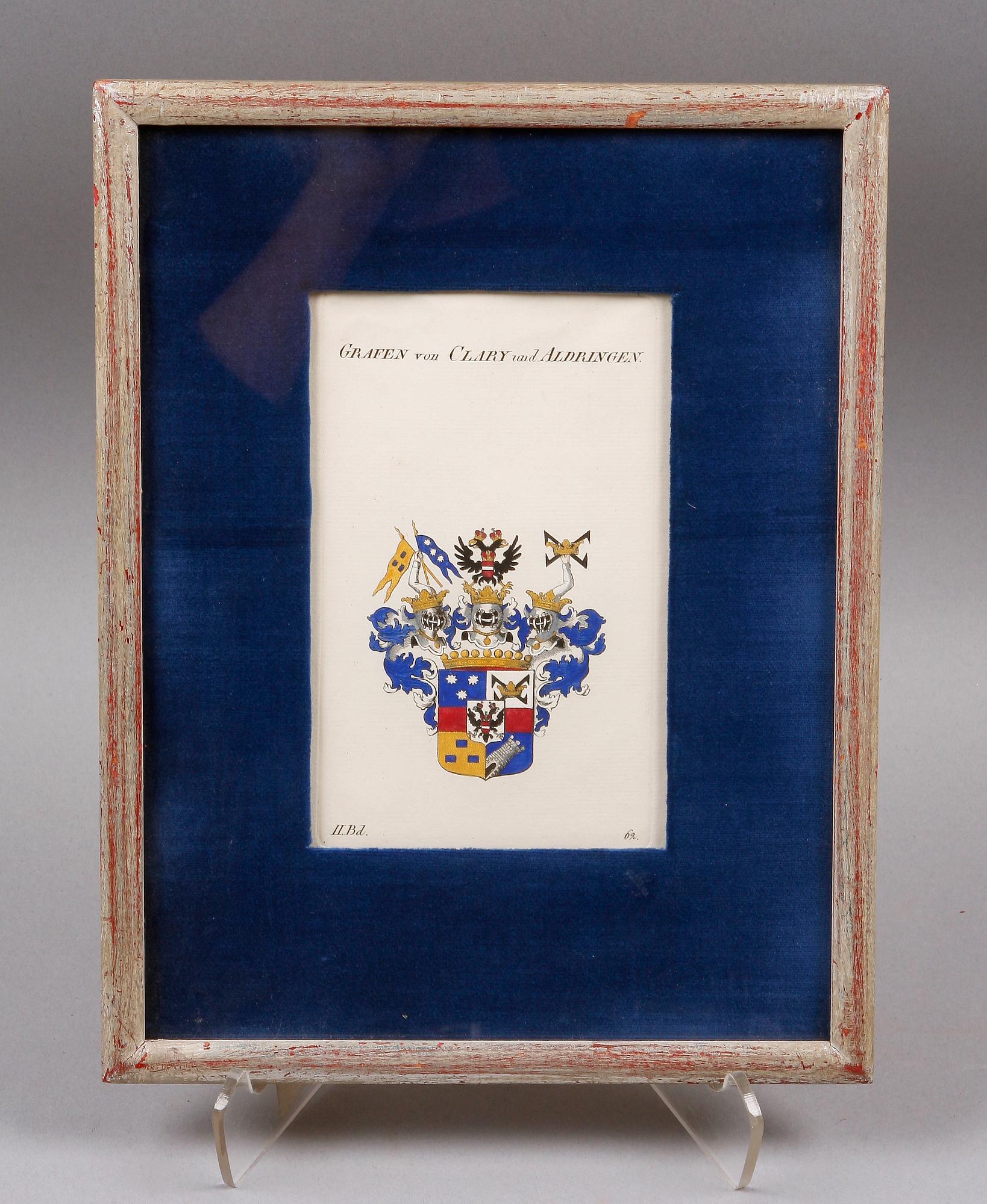 KOLORERADE TRYCK, 4 st, 1800-tal.