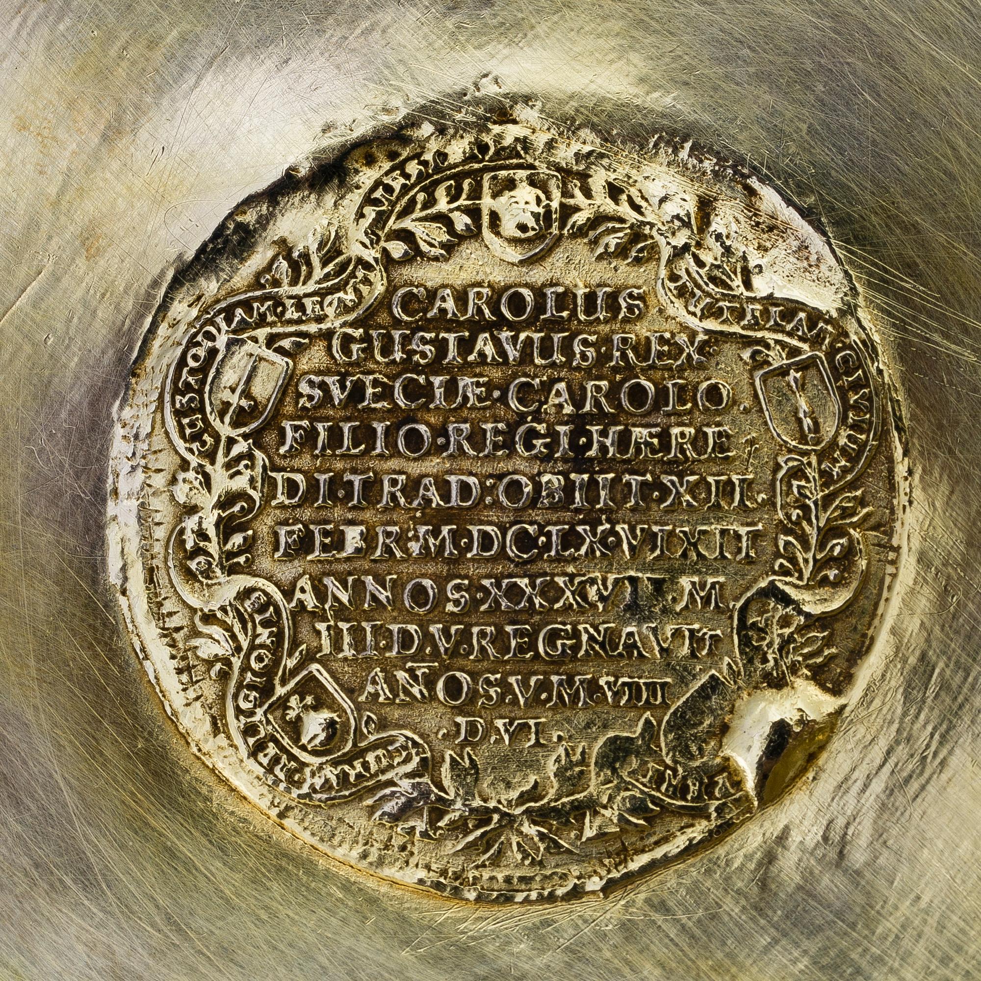 A SILVER TANKARD, possibly Finnish, late 17th century, unknown maker's hallmark, weight 808 g.