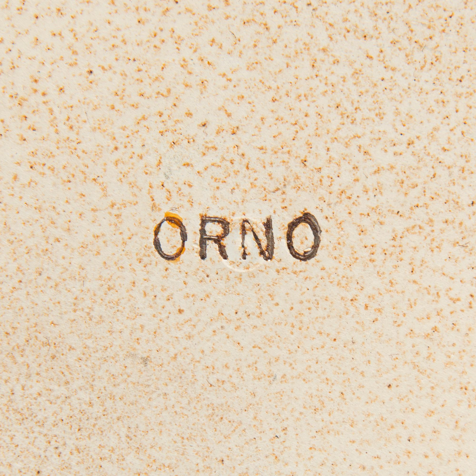 A mid-20th century '2062' floor light, Stockmann Orno, Finland.