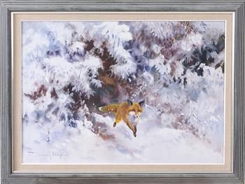 HOUGAARD, HENNING, olja på duk, sign.