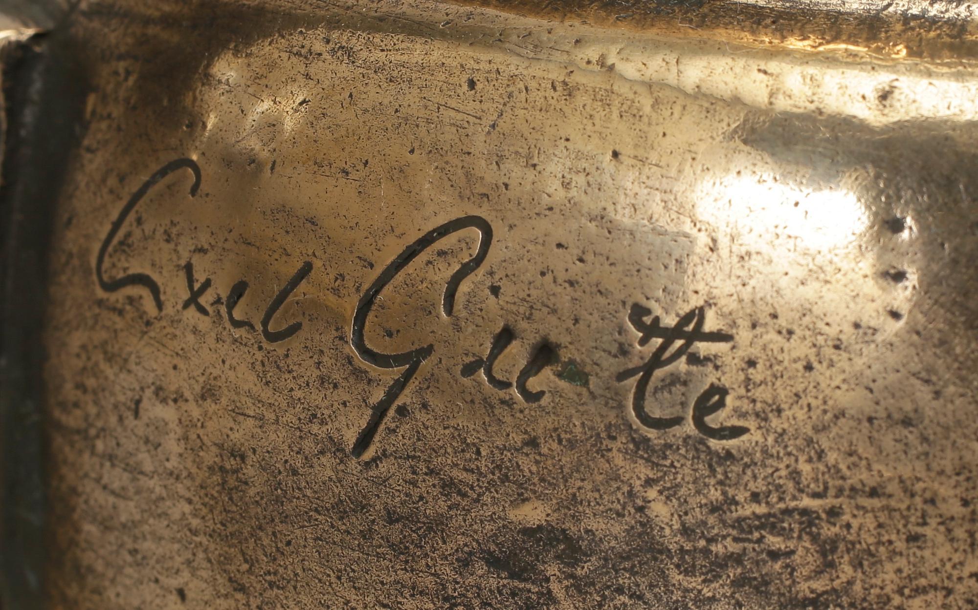 BORDSLAMPA, Axel Gute, Herman Bergman fud, 1900-talets första hälft.