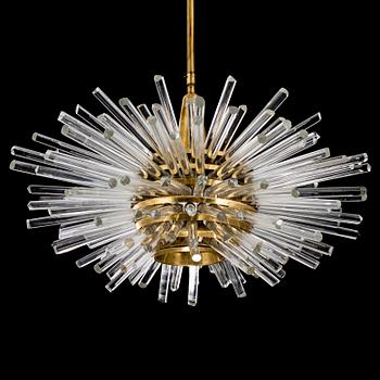 An Austrian 1960s 'Miracle' chandelier by Bakalowits & Sohne.