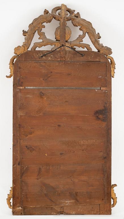 Spegel, Nyrokoko, sent 1800-tal.