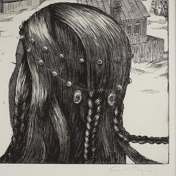 Ernst Billgren, "Vid vägens slut".