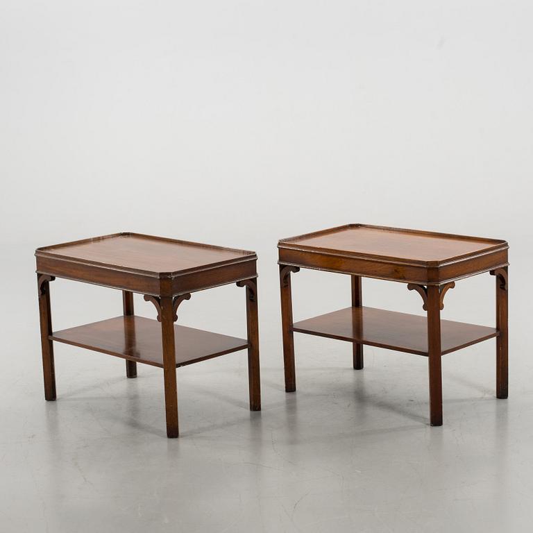 TWO 20TH CENTURY BRITISH TABLES.