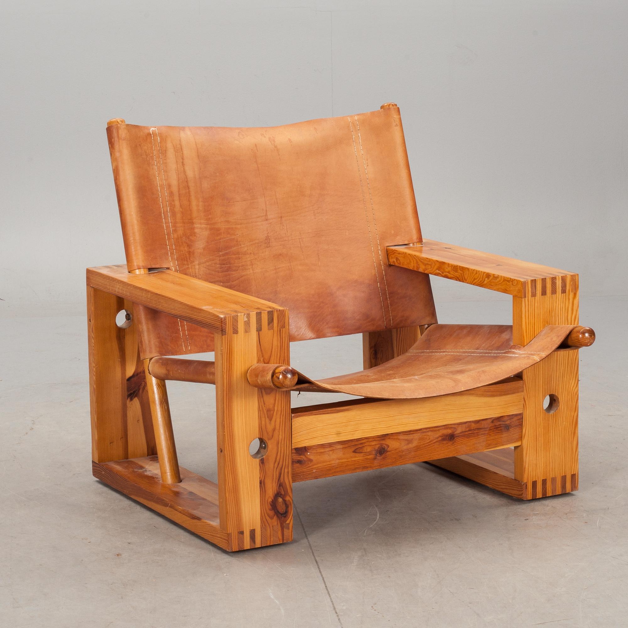 FÅTÖLJ, "Lounge Chair", Ate van Apeldoorn för Houtwerk Hattem, Holland.