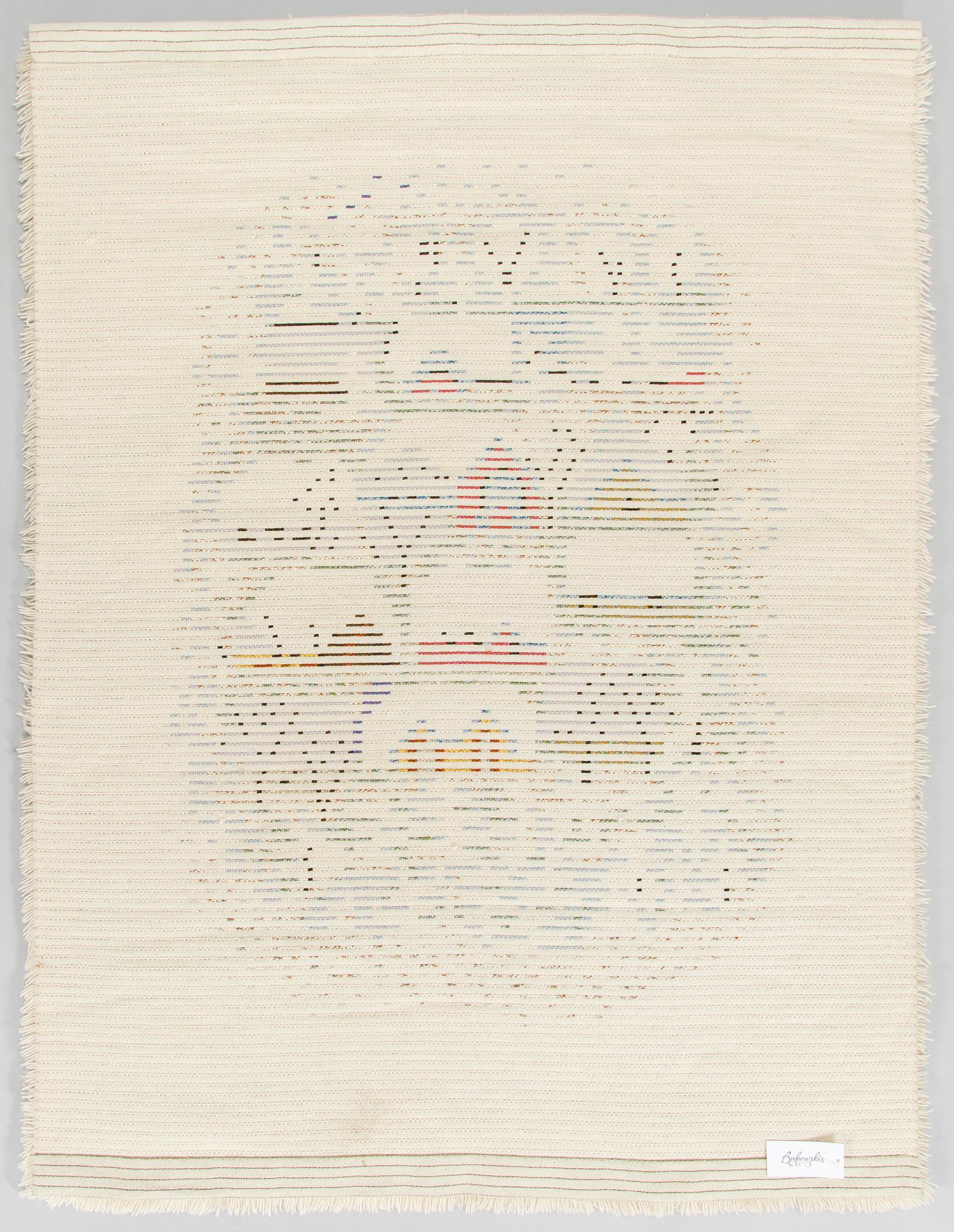 Irmeli Grönlund, rya rug, model for Friends of Finnish Handicraft. Circa 160 x 130 cm.
