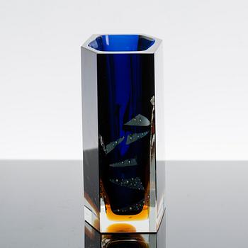 VAS, glas, Pavel Hlava, Bohemia, Tjeckoslovakien, etsad signatur samt etikett.