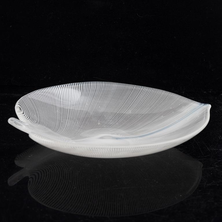 Tyra Lundgren, fat, glas, Venini, Murano, Italien.