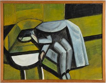 Olle Nyman, watercolour, signed.