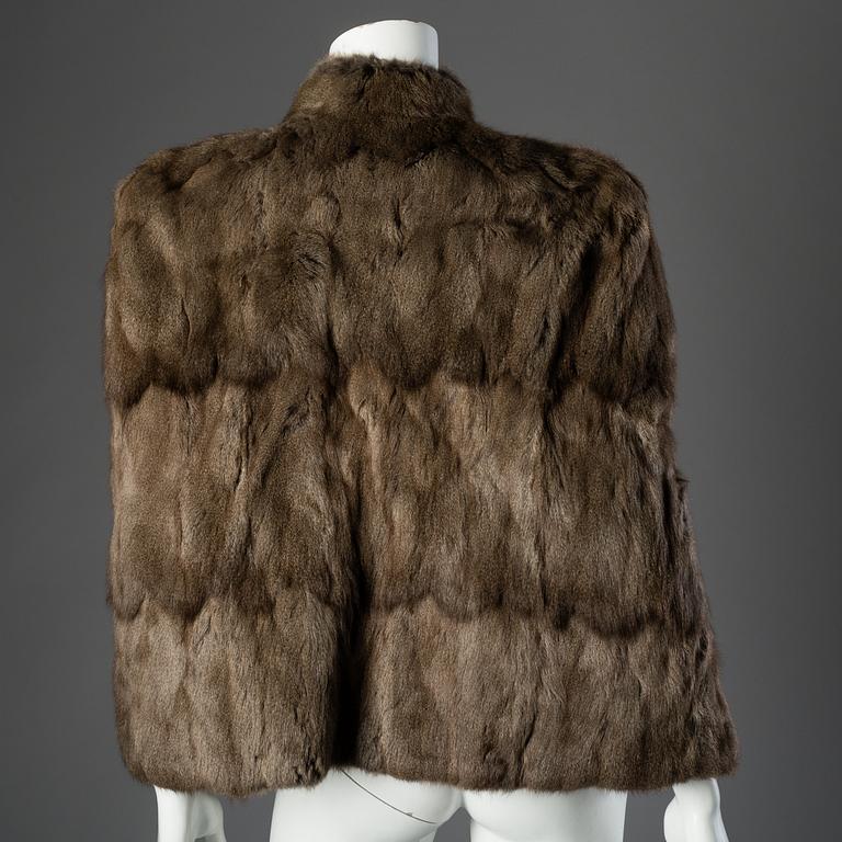 A 1940s fur cape, Wigéns, Tranås, Sweden.