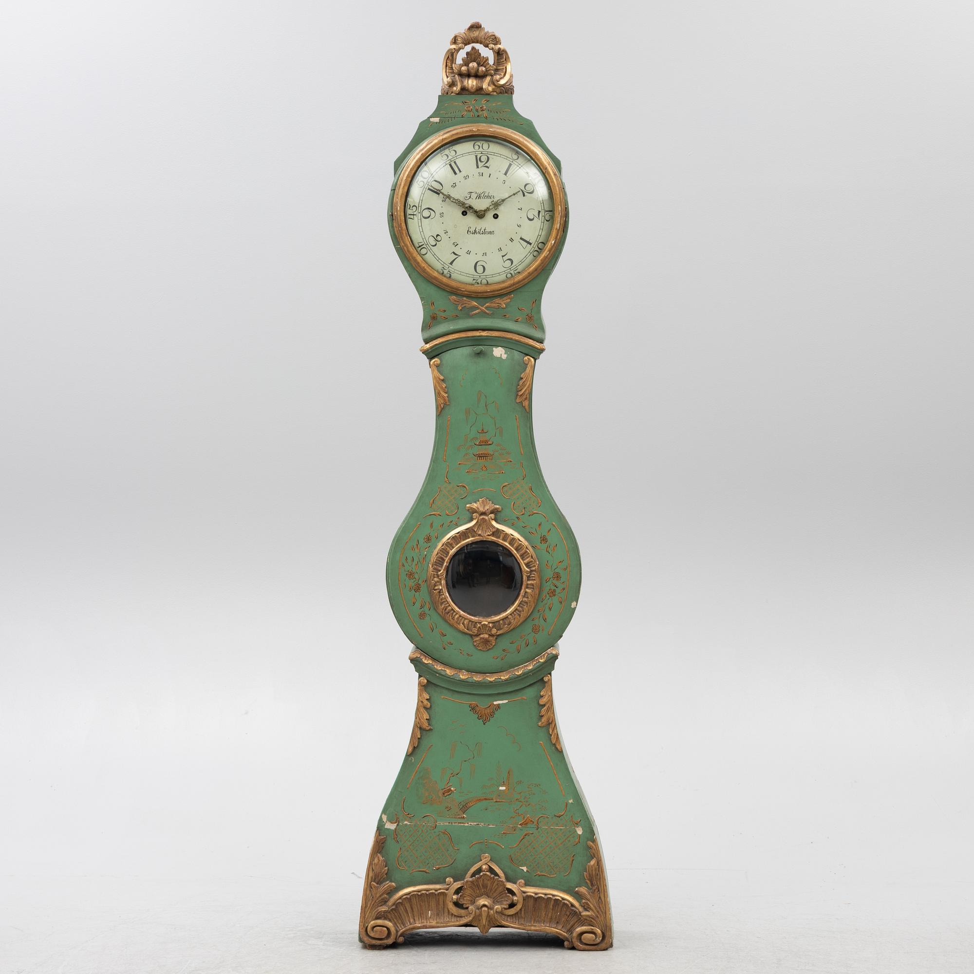 Golvur, Sverige, 1700-talets senare del, Rokoko.