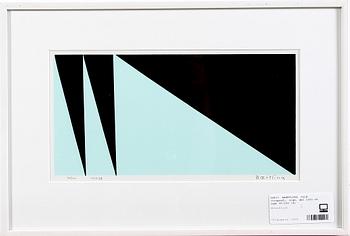 Olle Baertling · BAERTLING, OLLE, litografi, sign, dat 1955-68, numr 66/300