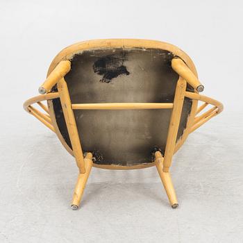 Sven Engström & Gunnar Myrstrand, fåtölj, "Bågen", Nässjö Stolfabrik, 1900-talets mitt.