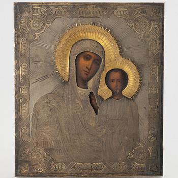 A Russian icon, circa 1900.