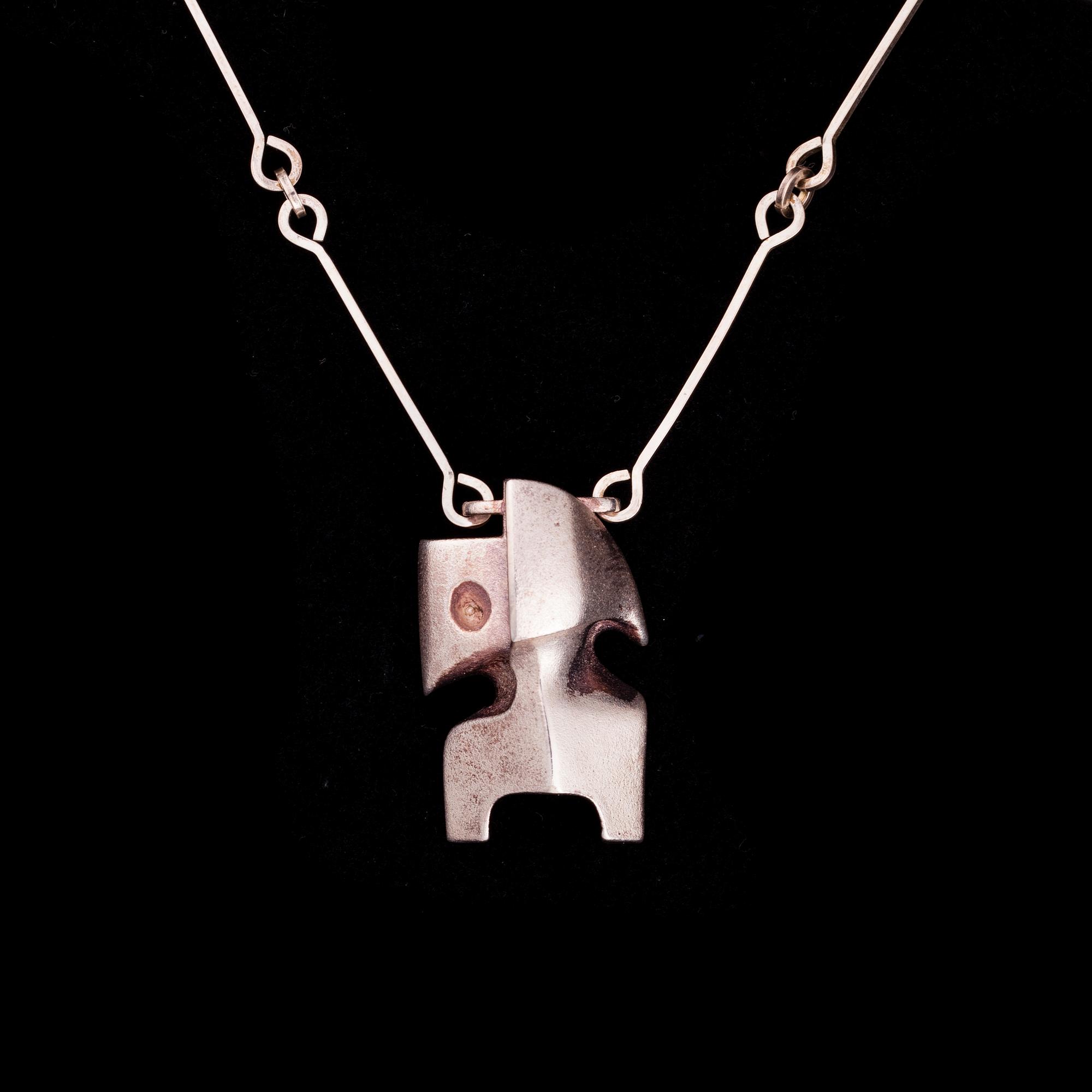 HÄNGSMYCKE, sterlingsilver, Lapponia, Björn Weckström, 1974. Vikt 28 g.