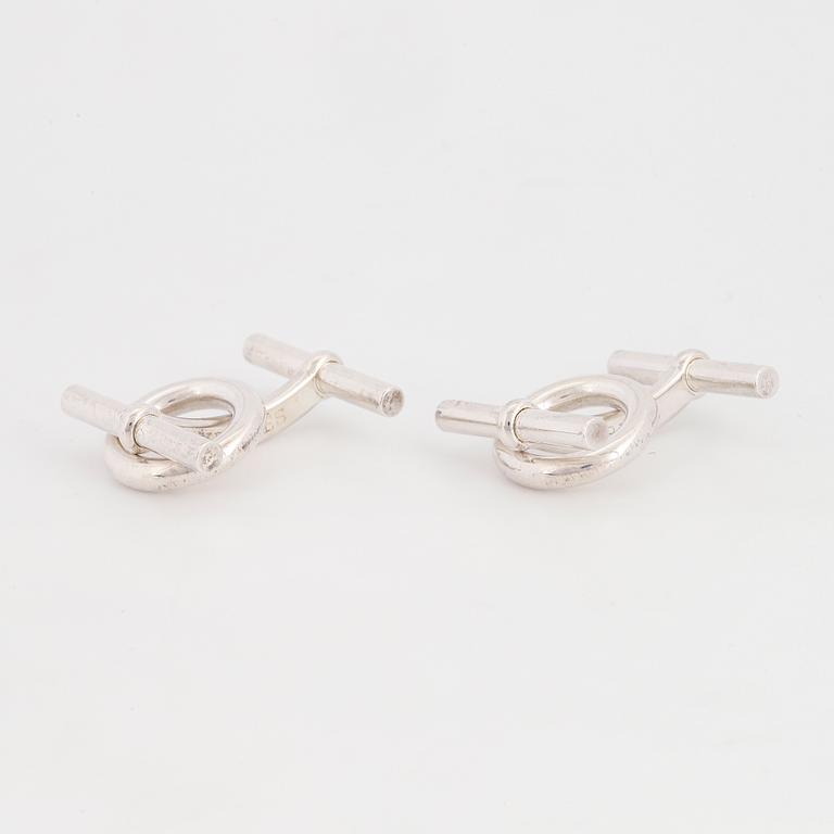 HERMÈS, a pair of cuff links.