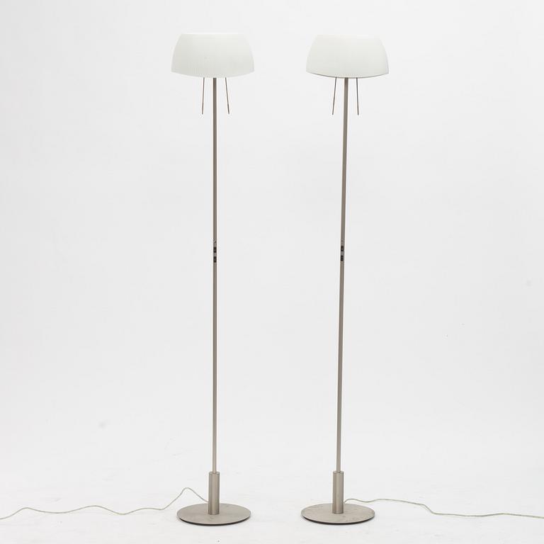 Floor lamps, a pair, Vibia, Spain.