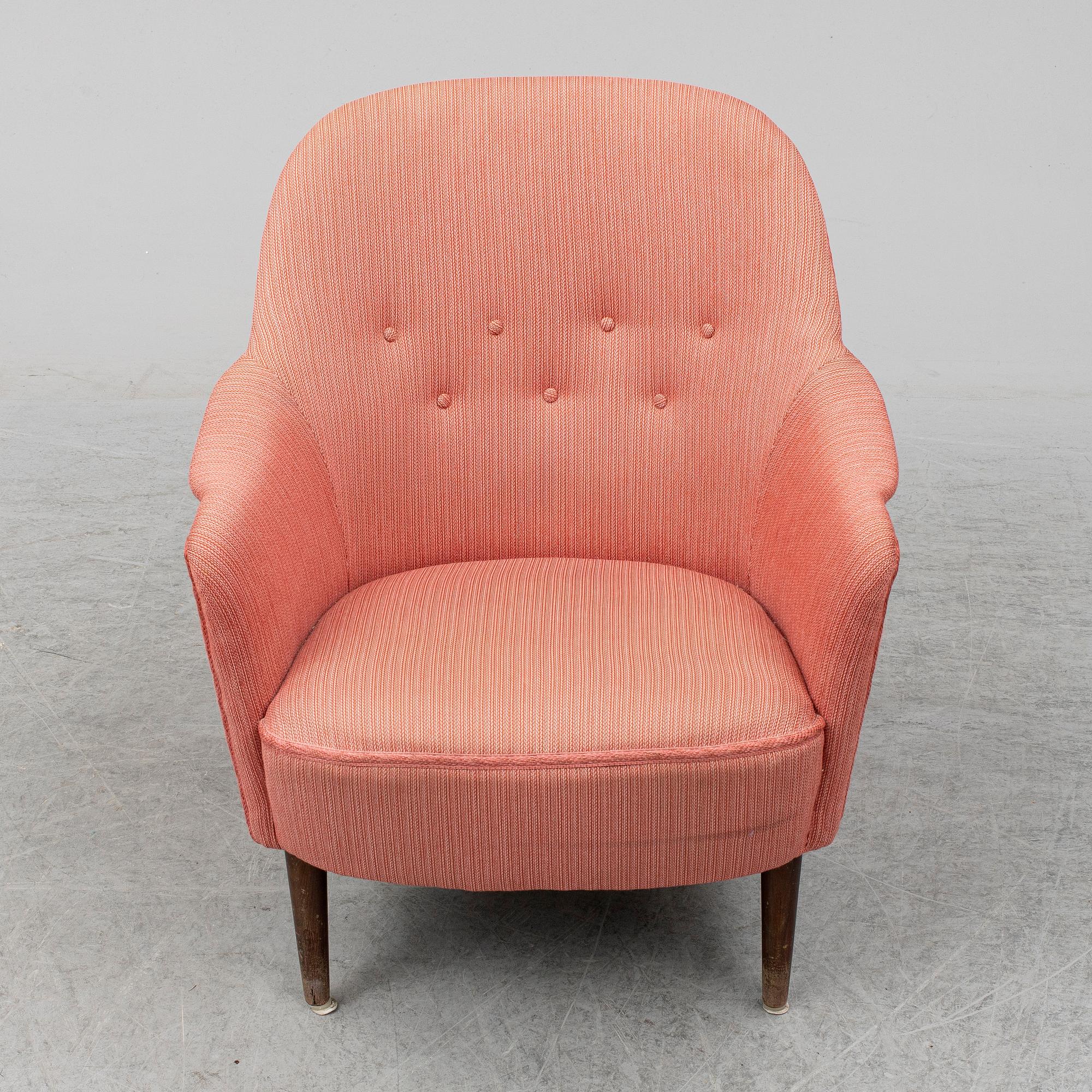 CARL MALMSTEN, fåtölj, "Samspel".