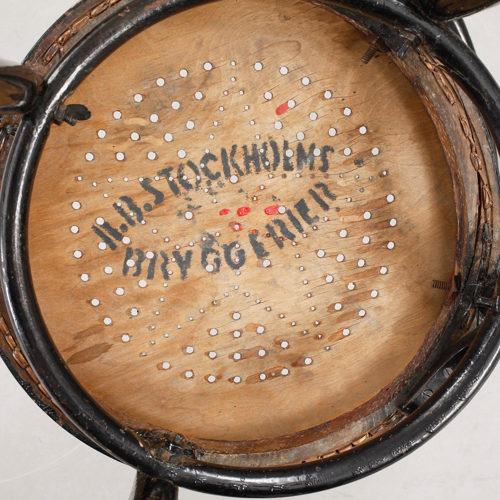 STOLAR, 6 st, Thonet, 1900-talets första hälft.