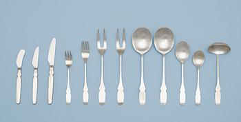 677. A Sigurd Persson 117 pcs of flatware, 'Sjösala'.