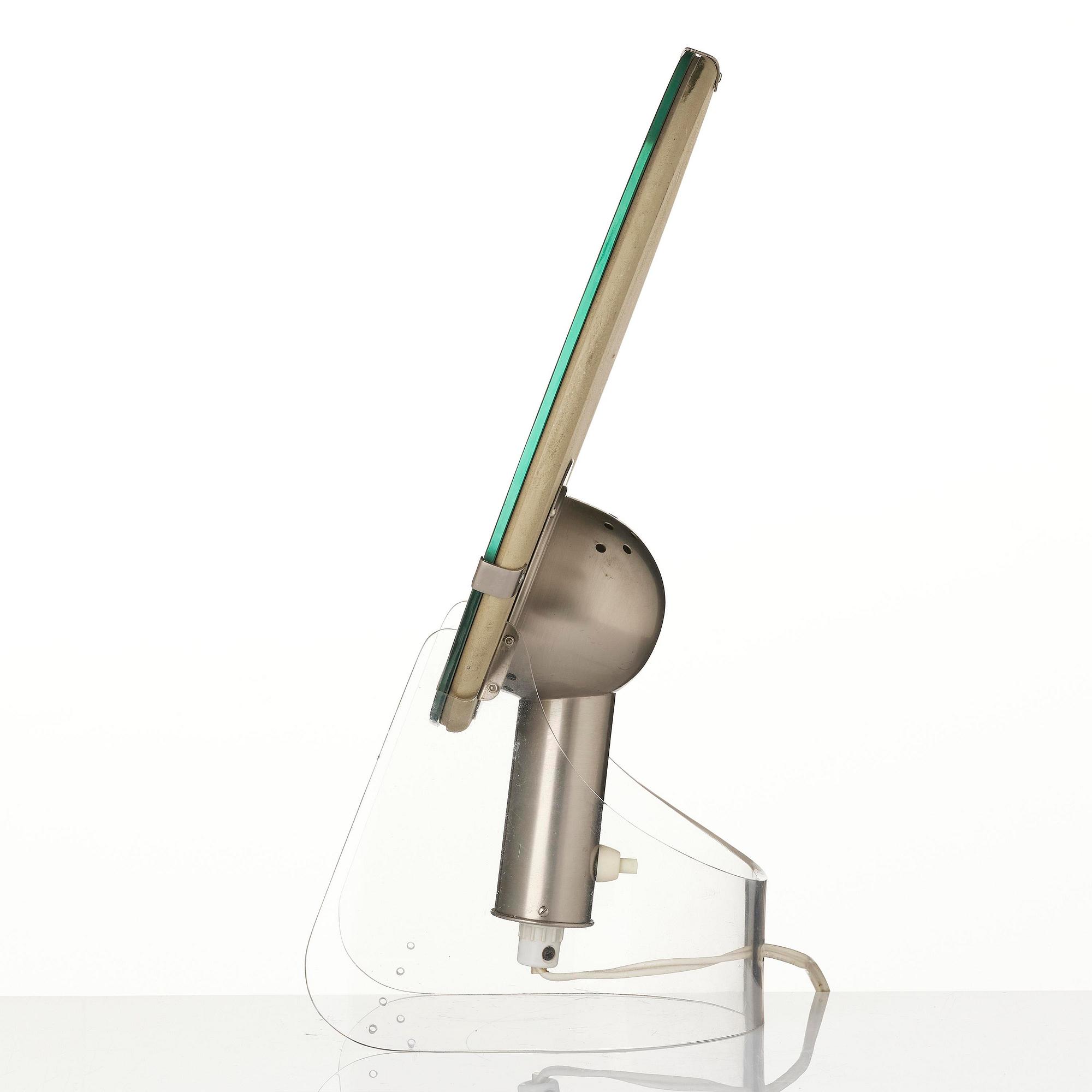 Bertil Brisborg, a table lamp with mirror model "532-013" from the Triva series, Nordiska Kompaniet, 1950s.