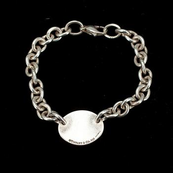 ARMBAND, sterling silver, Tiffany & Co., vikt 26,1 g.