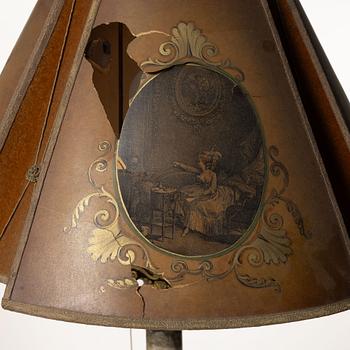 Bordslampa, omkring 1900.