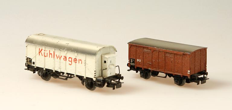 VAGNAR, 10 st, Märklin, H0.