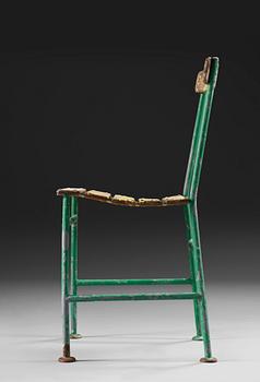 A set of ten Gunnar Asplund garden chairs executed by Iwan B. Giertz, Flen, Sweden.