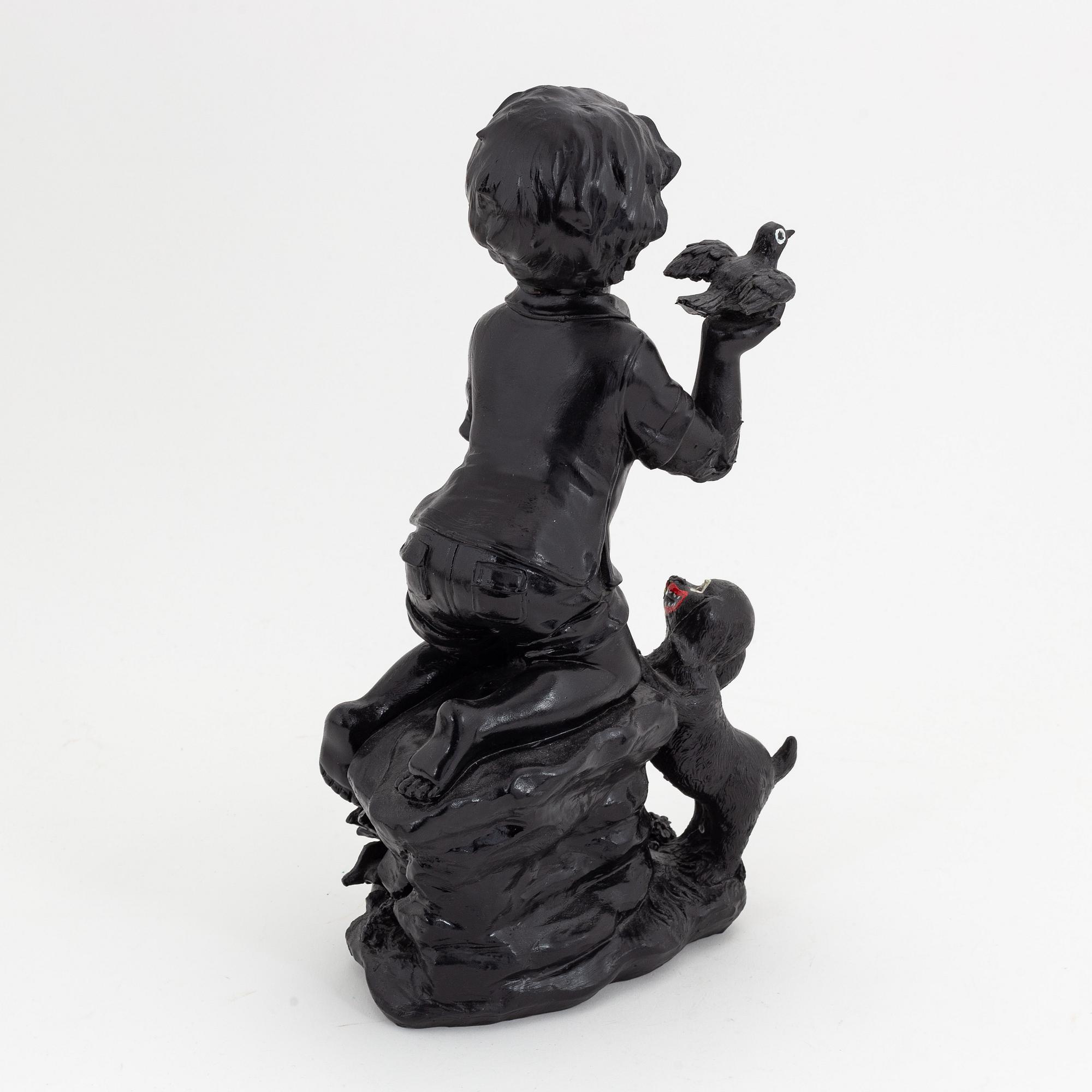 Makode Linde, skulptur, signerad, utförd 2008.