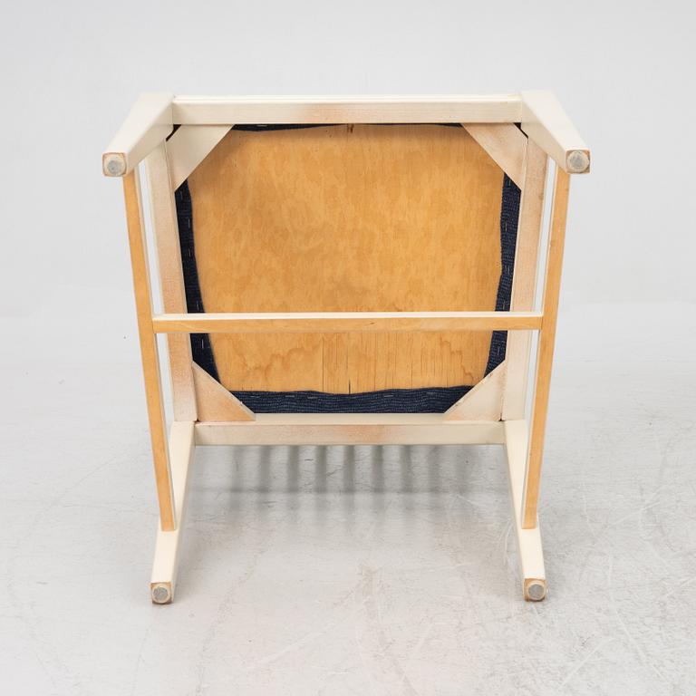 Svante Skogh, a 'Vindö' dining table and four chairs, Balders snickeri, Vaggeryd, second half of the 20th century.