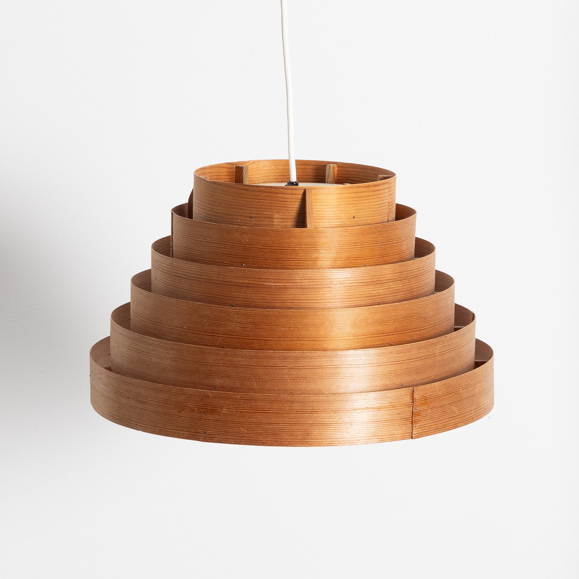 Hans-Agne Jakobsson, a ceiling lamp, 'T-454/Buttle', Ellysett AB, Markaryd.