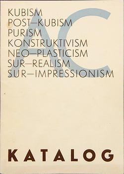 Utställningskatalog, sammanställd av Otto G. Carlsund, Stockholmsutställningen, 1930.