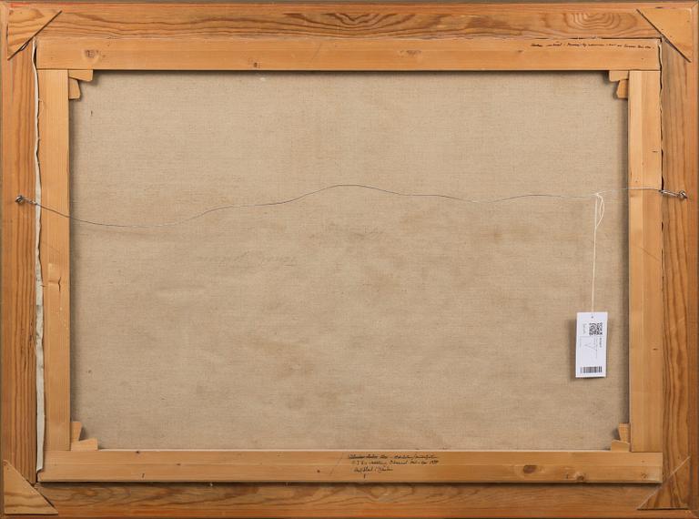 STINA TIRÉN, oil on canvas, signed and dated -17.