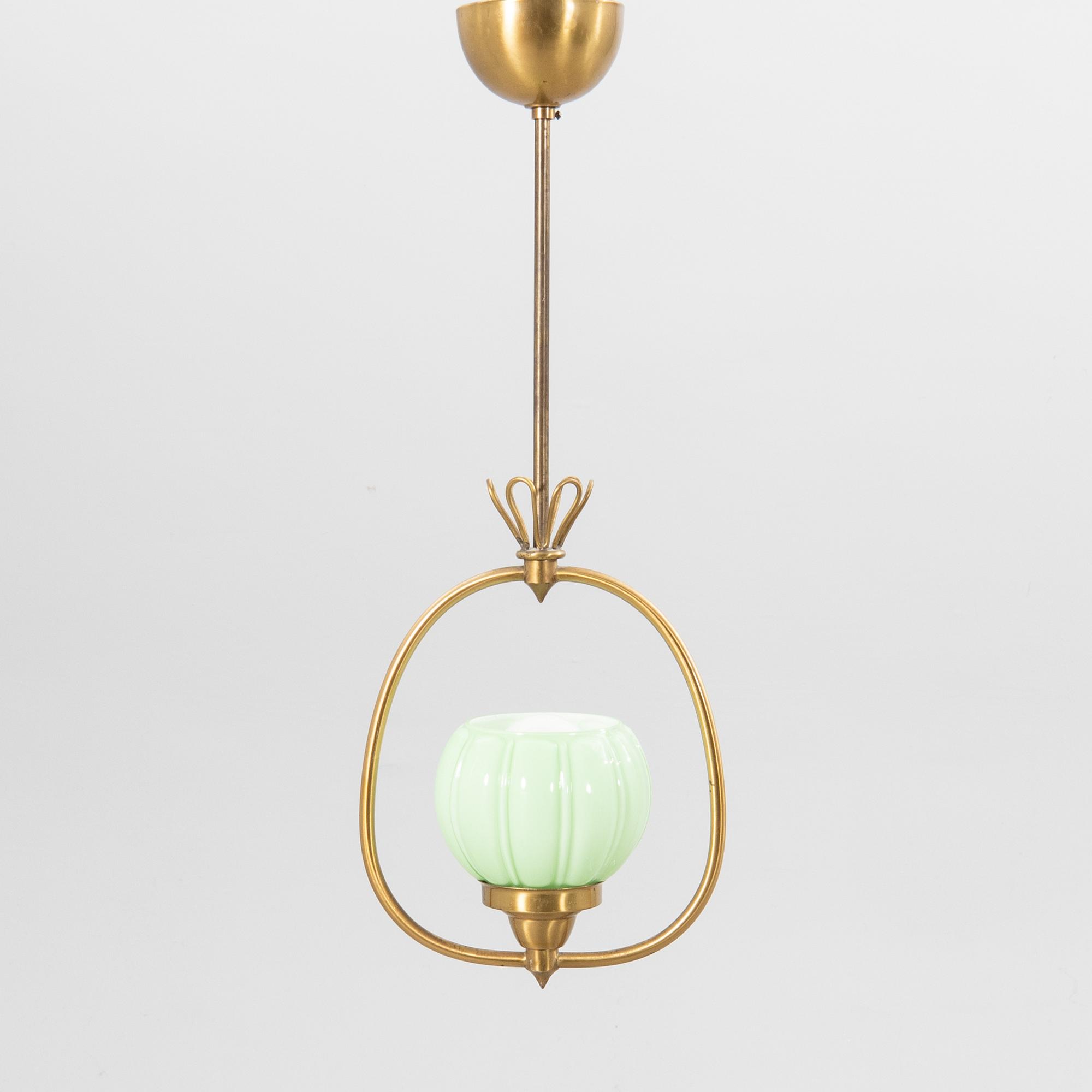Taklampa Swedish modern 1940-tal.